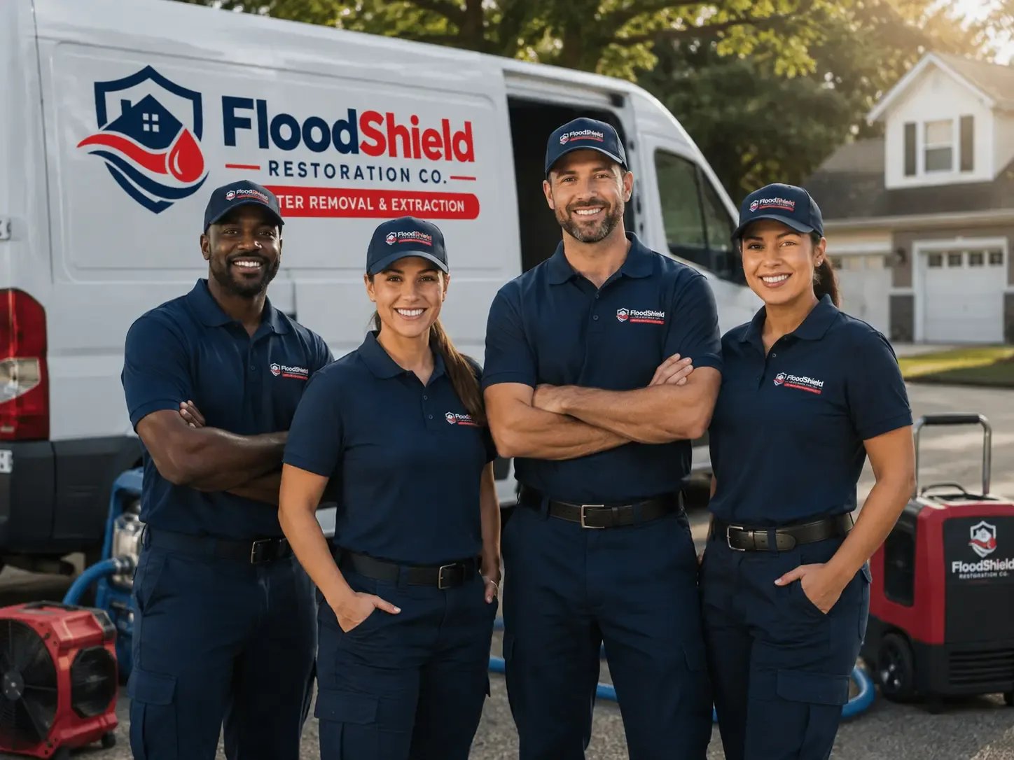 Flood Damage Restoration company in Olmitz, KS