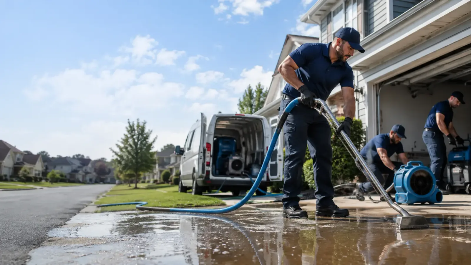 Flood Damage Restoration in Olmitz, KS